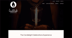 Desktop Screenshot of candlelightcelebrations.com